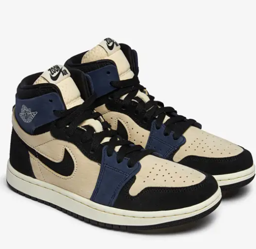 Air Jordan 1 Zoom Air CMFT 2 "Blackened Blue" - Multicolor