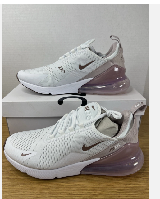 Nike Air Max 270 White Platinum Violet W