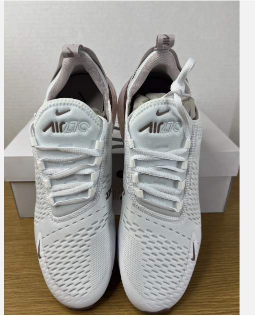 Nike Air Max 270 White Platinum Violet W