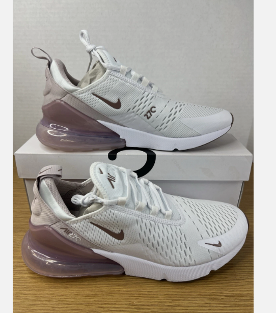 Nike Air Max 270 White Platinum Violet W