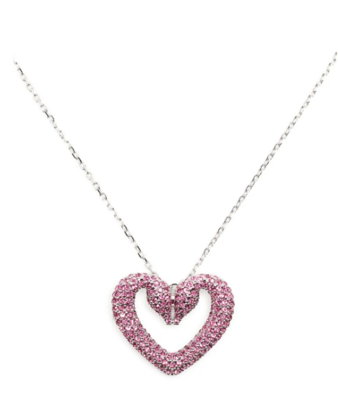 SwarovskiUna heart-charm necklace
