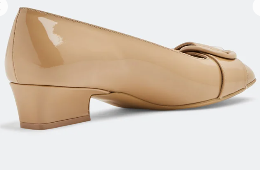 ferragamo Leather ballet pumps