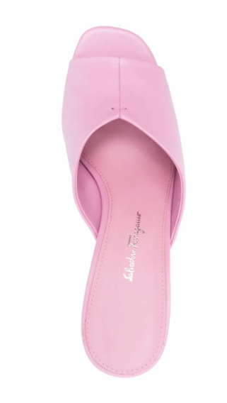ferragamo open-toe mule sandals