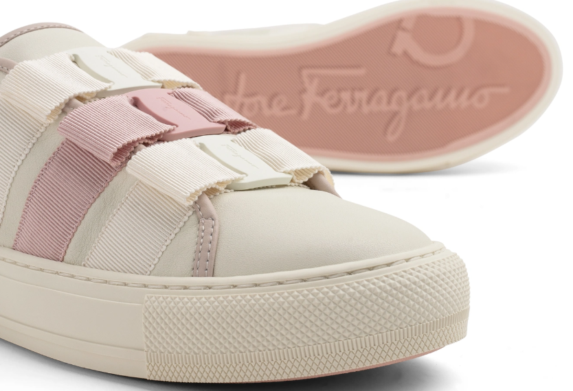 ferragamoVara bow sneakers