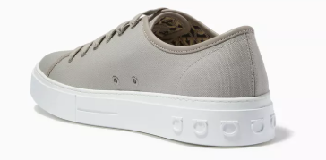 ferragamo Logo Sneakers in Canvas