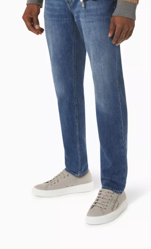 ferragamo Logo Sneakers in Canvas