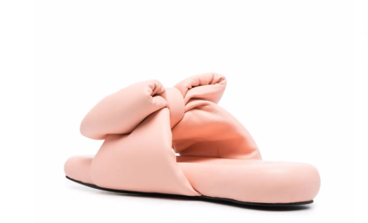 off white extra padded bow slides