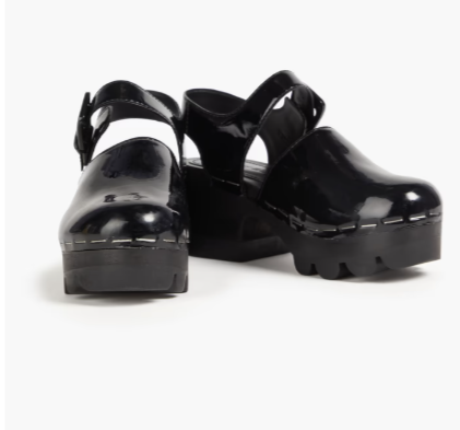 "TORY BURCH Glossed pumps"