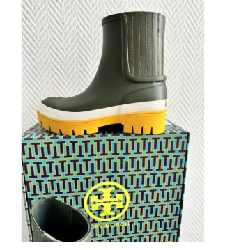 "Tory Burch Wellington boots"