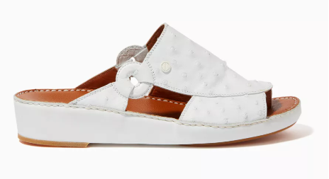 Private Collection Najdy Ostrich Fermer Sandals