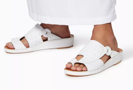 Private Collection Najdy Ostrich Fermer Sandals