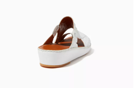 Private Collection Najdy Ostrich Fermer Sandals