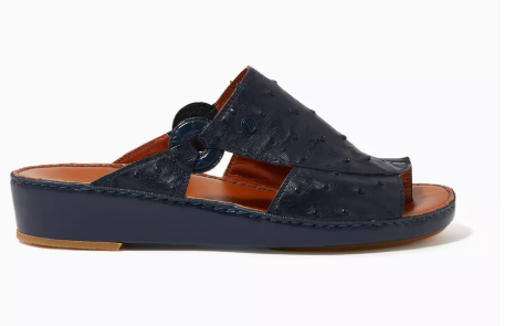 Private Collection Najdy Ostrich Fermer Sandals