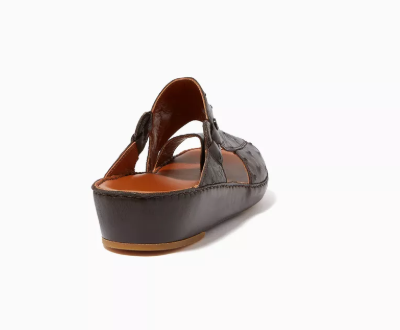 Private Collection Najdy Ostrich Fermer Sandals