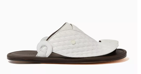 Private Collection  Arabian Vela Lamb Matelasse Sandals