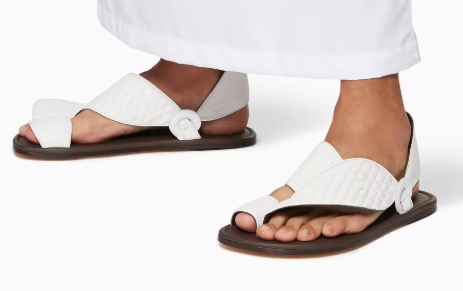 Private Collection  Arabian Vela Lamb Matelasse Sandals