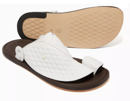 Private Collection  Arabian Vela Lamb Matelasse Sandals