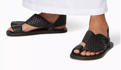 Private Collection  Arabian Vela Lamb Matelasse Sandals