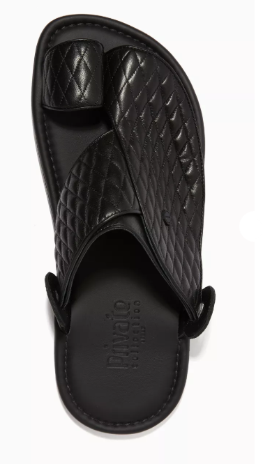 Private Collection  Arabian Vela Lamb Matelasse Sandals