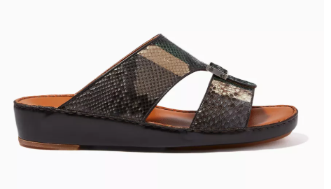 Private Collection     Quadratura Sandals in Python Leather