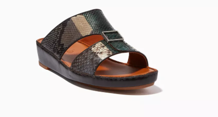 Private Collection     Quadratura Sandals in Python Leather