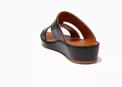 Private Collection     Quadratura Sandals in Python Leather