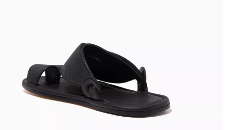 "  Private Collection   Arabian Vela Sandals in Carbon Fibre"