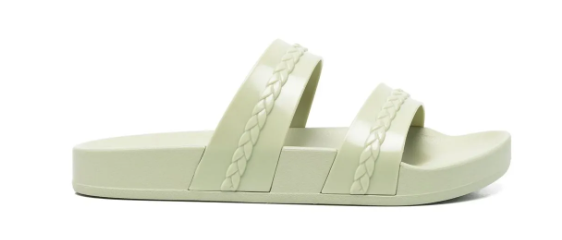 "Ancient Greek Sandals Meli double-strap slides"