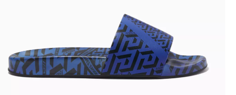 "  Versace La Greca Slides in PVC"