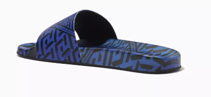 "  Versace La Greca Slides in PVC"