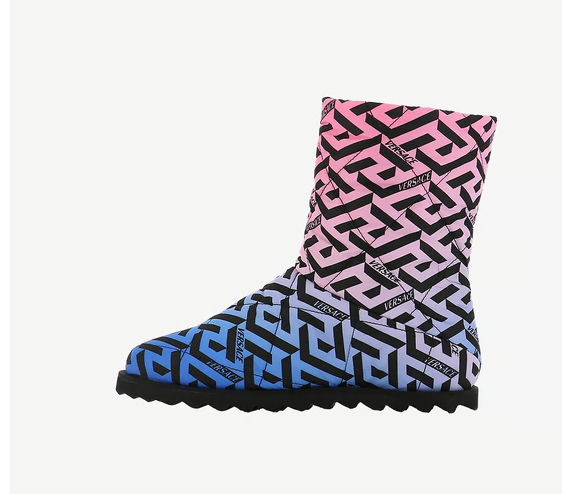 Versace La Greca children's snow boots