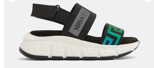 "Versace Trigreca sandals"