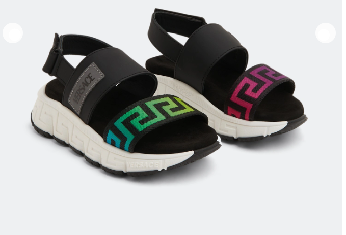 "Versace Trigreca sandals"