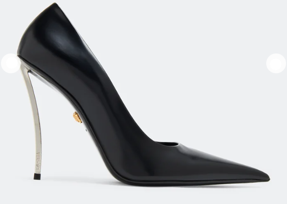 "Versace Pin-point pumps"
