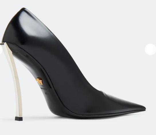 "Versace Pin-point pumps"