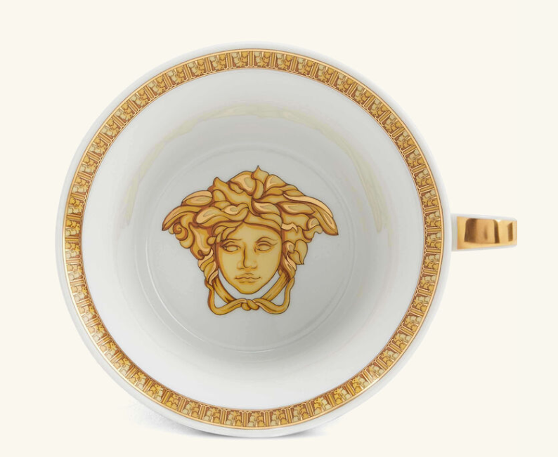 " Versace I Love Baroque Nero Tea Set Black"