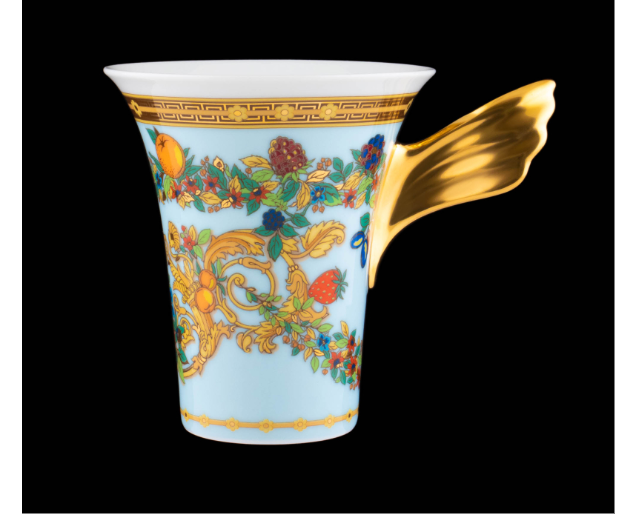 Rosenthal VERSACE Le Jardin de Versace Coffee Cup & Saucer