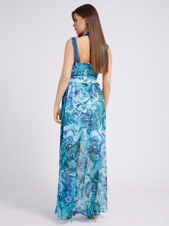 Floral Printed Maxi Dress