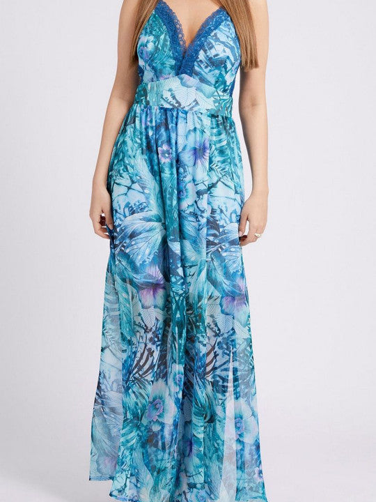 Floral Printed Maxi Dress