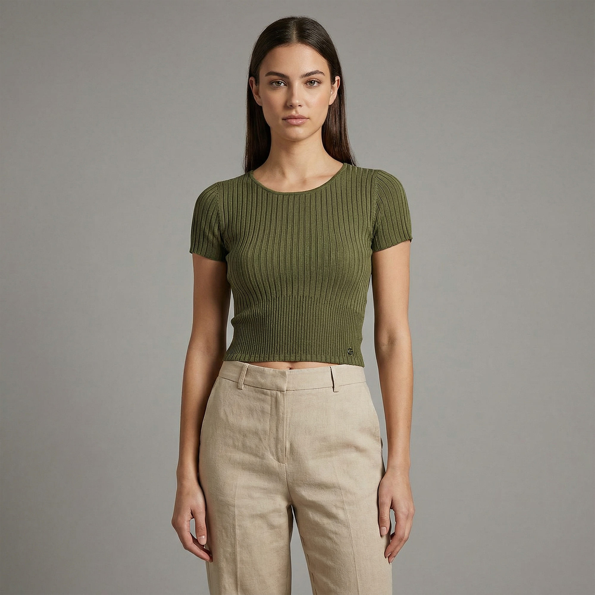 Viscose Blend Sweater Top