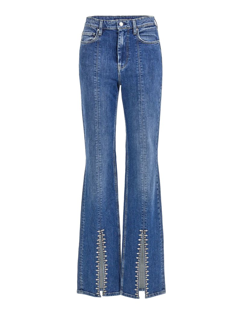 Straight Denim Pant Split