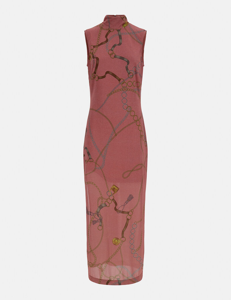 Pink Nautical Maxi Dress2