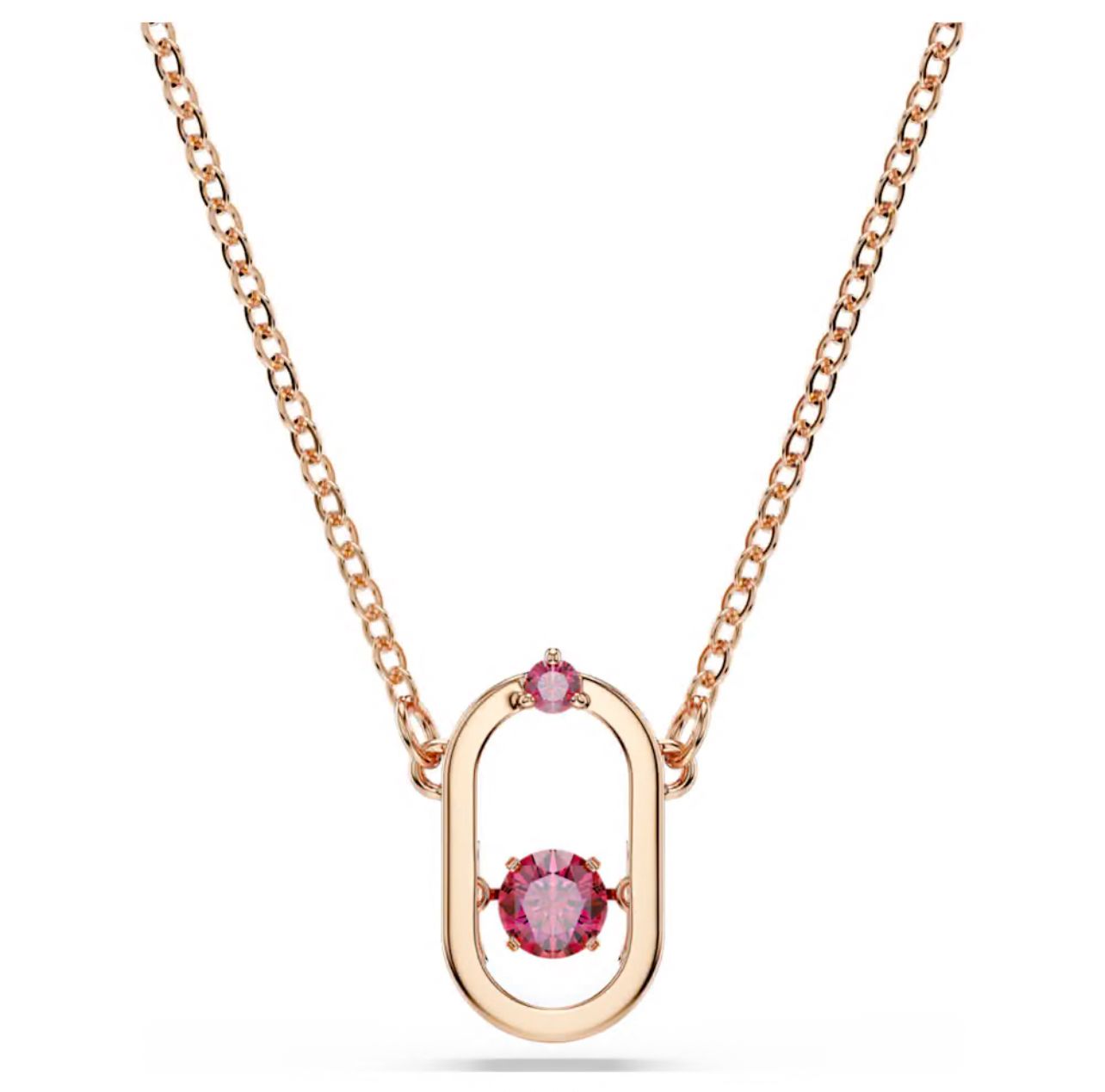 Swarovski North Pendant 'Dancing stone' Red Zirconia ROS Authentic 