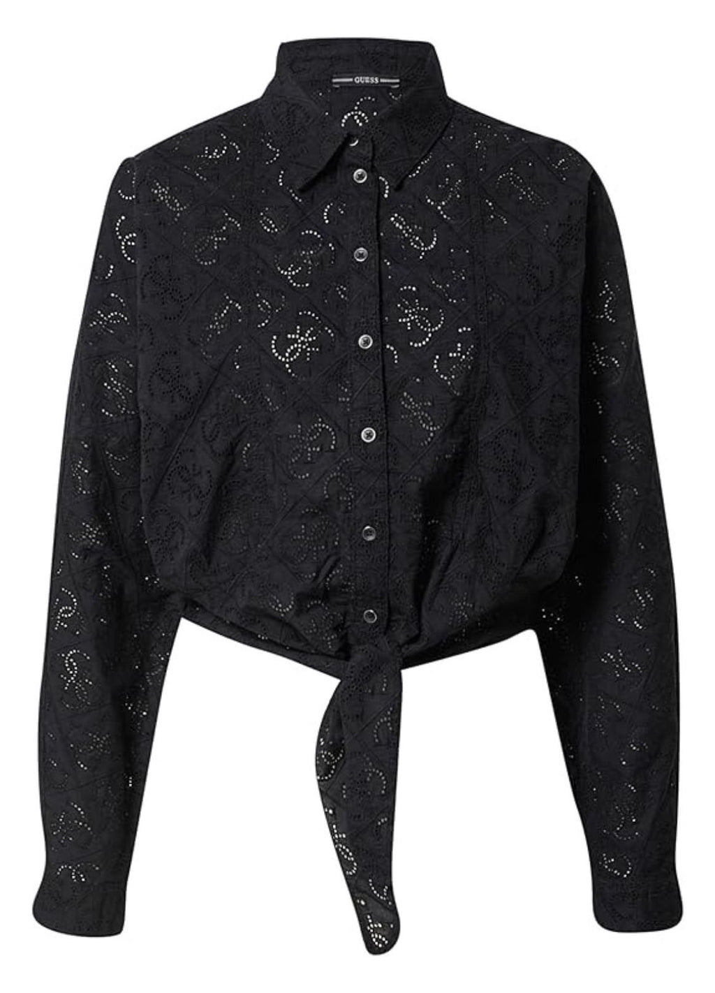Camasa dama, GUESS, Bumbac, Negru
